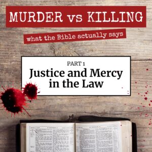 Read more about the article MURDER vs KILLING: What the Bible Actually Says (part 1)